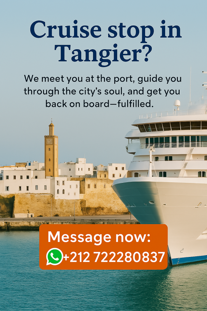 where do cruise ships dock in tangier whats in port tangier	