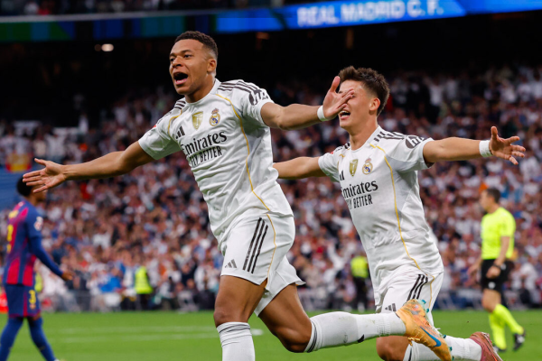 Clásico español: Real Madrid vence a Barcelona 2-1