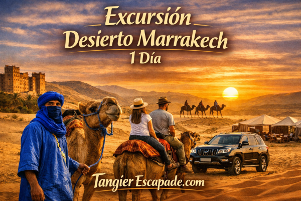 excursión desierto marrakech 1 día