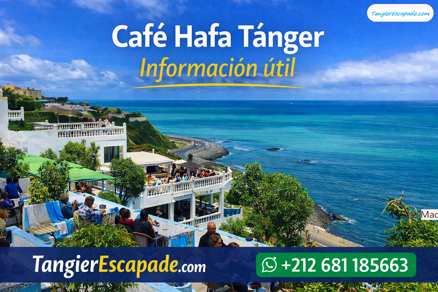 Café Hafa Tánger: historia, horario, menú y vistas al Estrecho